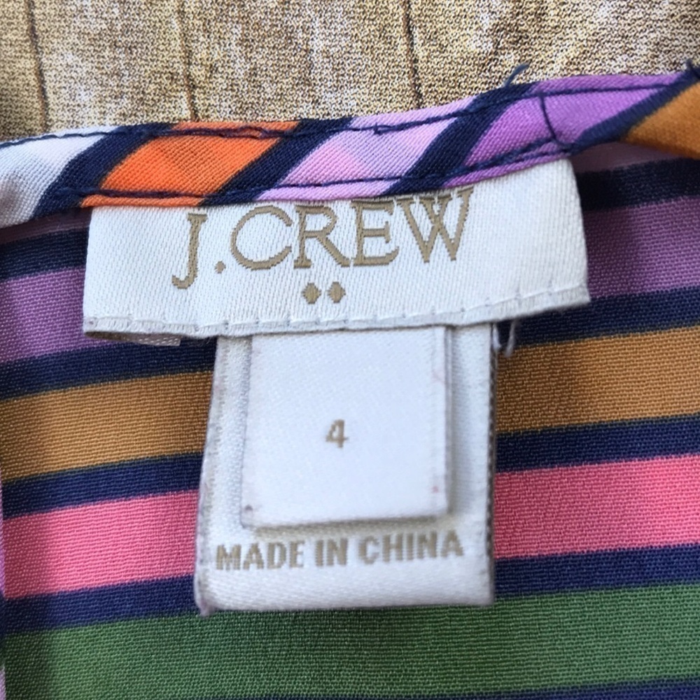 J. Crew Striped Racerback Tank - Picture 4 of 8